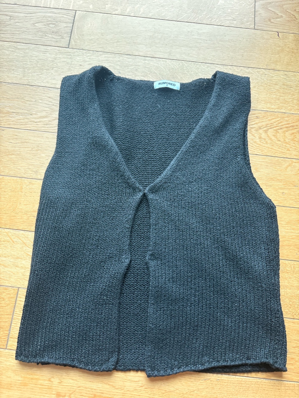 Women's rumored sweater Knit V-Neck tank